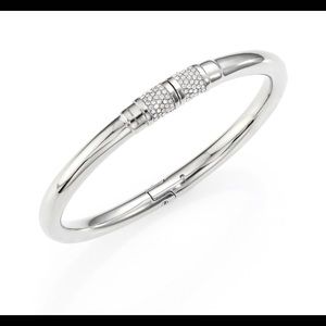 Michael Kors Park Avenue Silver Tone Pave Bracelet